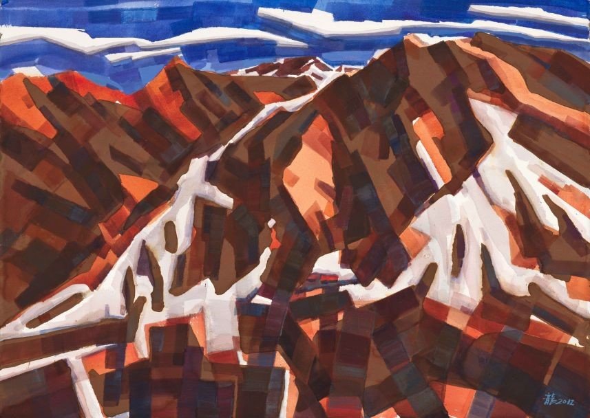 陳文龍 早春 2012 75 x 105cm